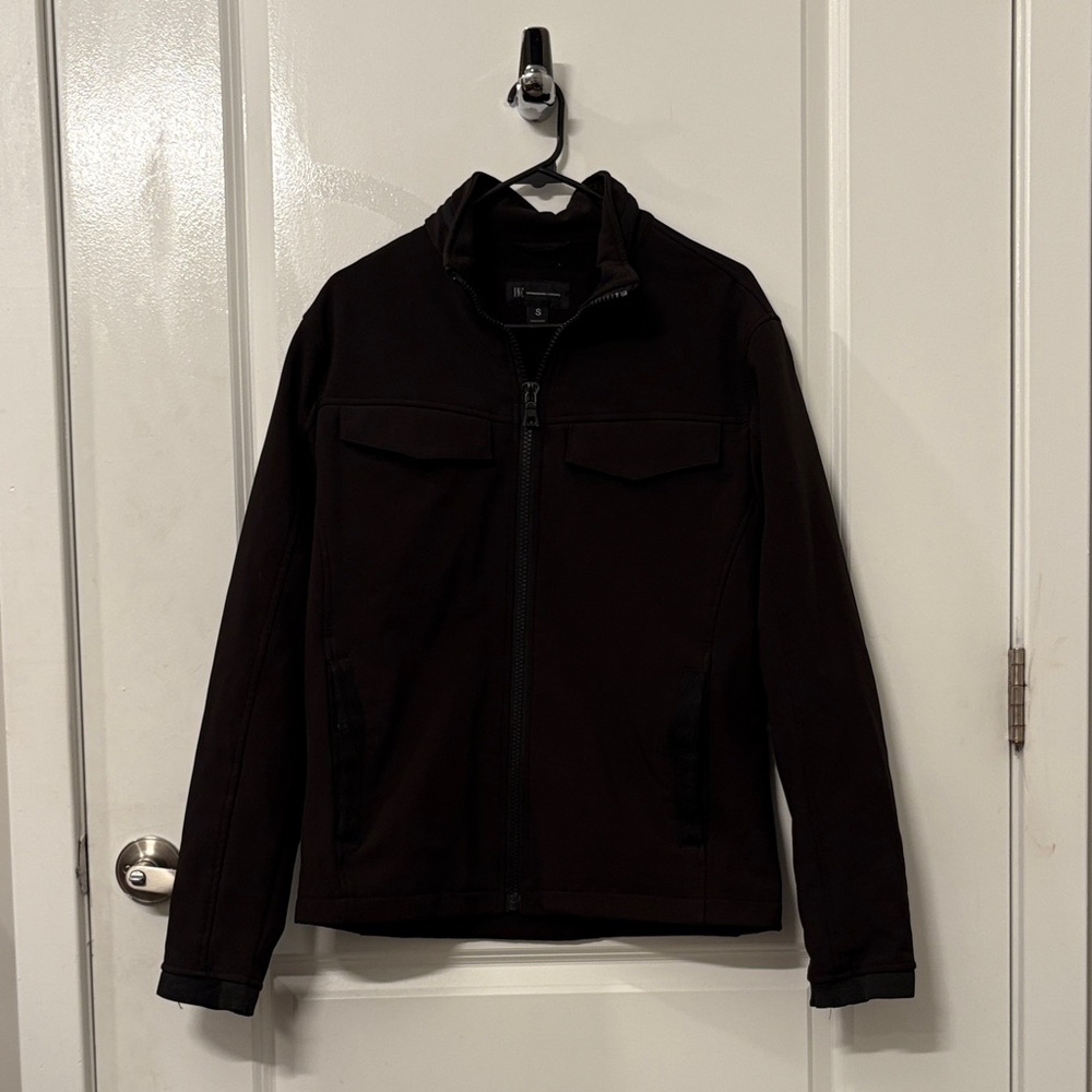 INC International Concepts Men's Black Lightweight Jacket